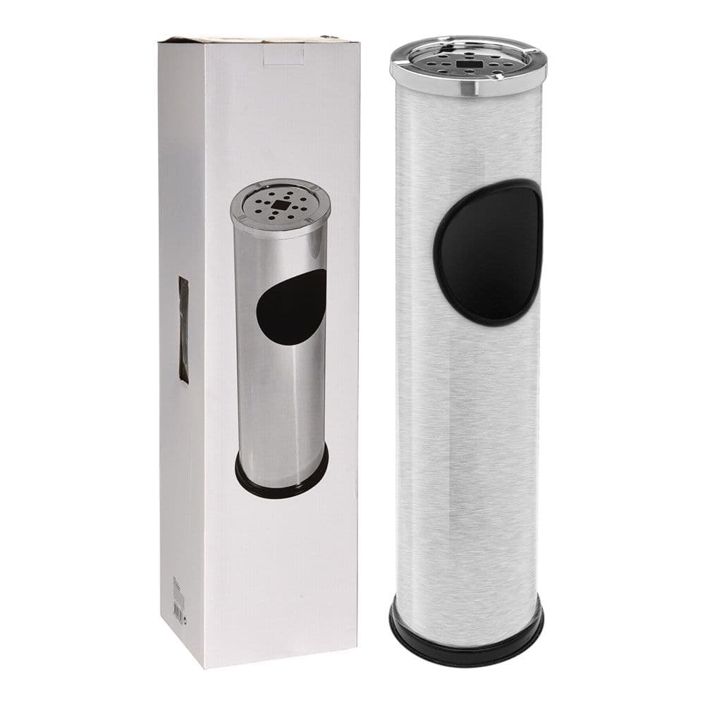 CENICERO PIE, INOX, Ø14,7 x 56 cm