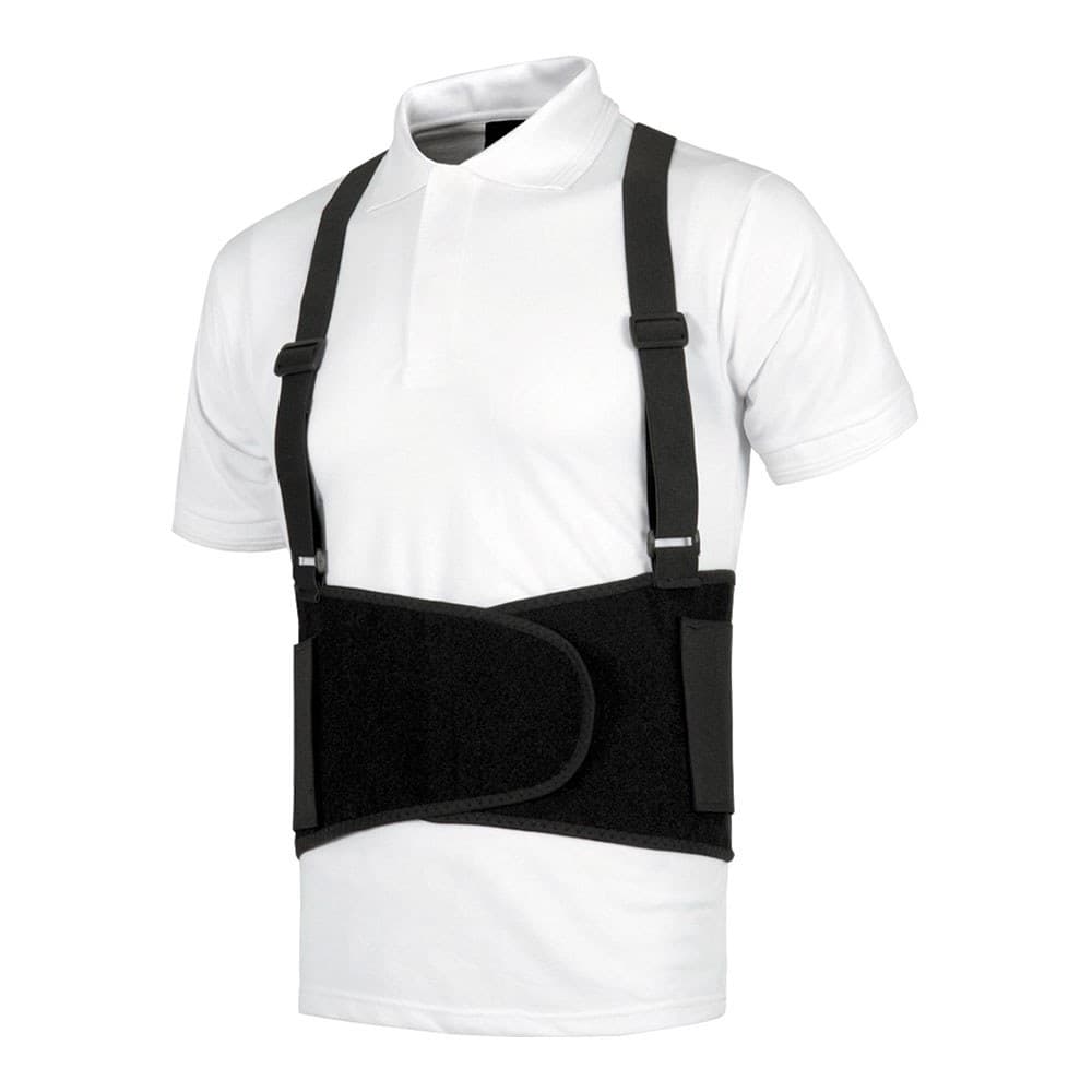 FAJA LUMBAR CON TIRANTES TALLA L