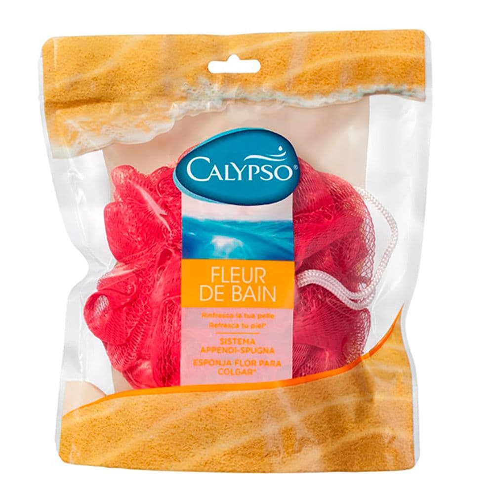 ESPONJA MALLA FLOR (FLEUR BAIN) COLORES SURTIDOS