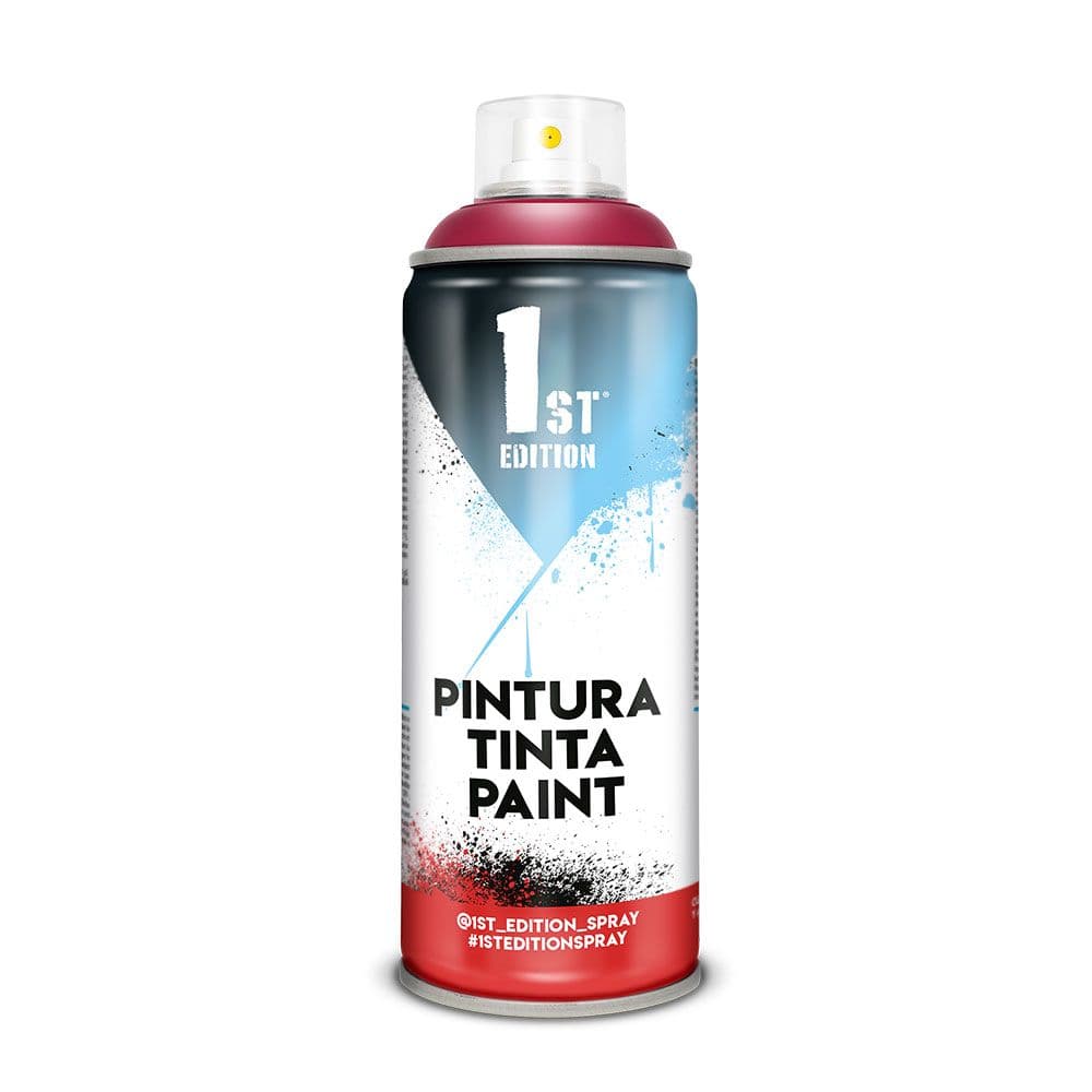PINTURA ALQUÍDICA SPRAY 520 cc REF 648 ROJO NOCTURNO MATE 300 ml