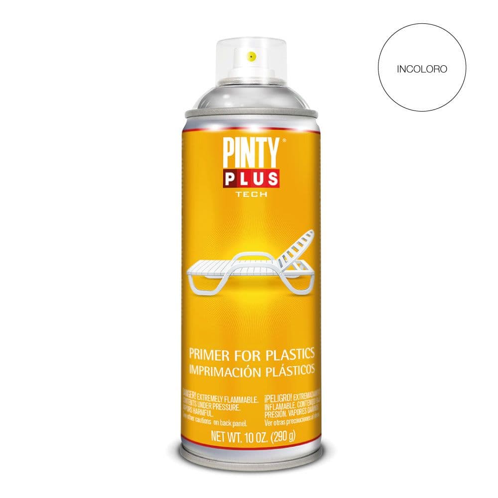 SPRAY IMPRIMACIÓN PARA PLÁSTICOS 520cc I199 TRANSPARENTE 290 g