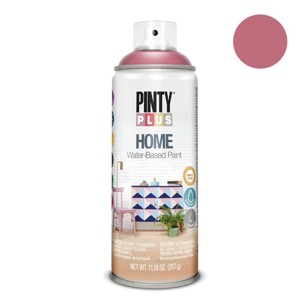 PINTURA ACRÍLICA SPRAY HOME WATER-BASED 520 cc OLD WINE HM119