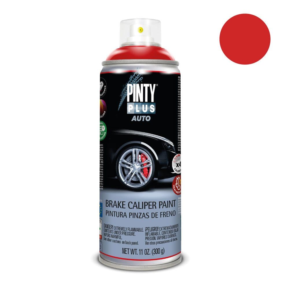 PINTURA EN SPRAY AUTO 520 cc PINZAS FRENO PF107 ROJO