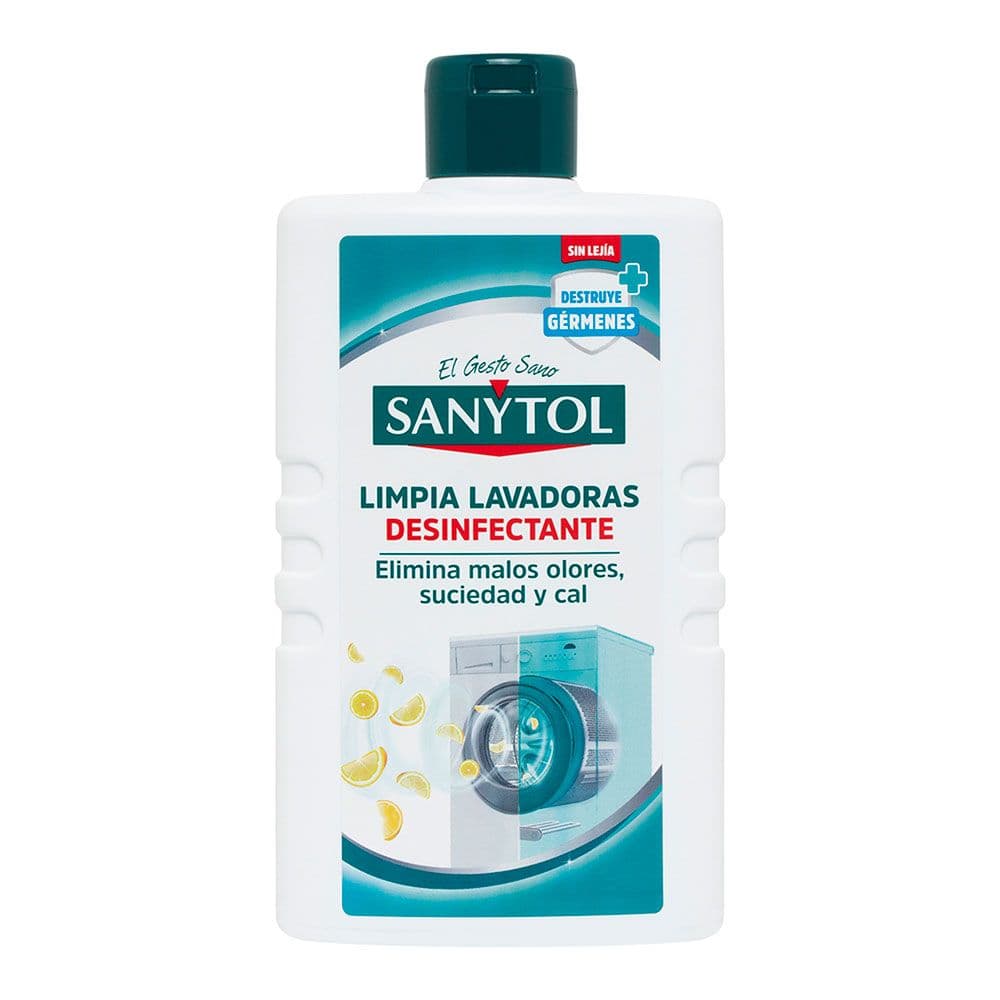 LIMPIA LAVADORAS, DESINFECTANTE, ELIMINA OLORES 240 ml