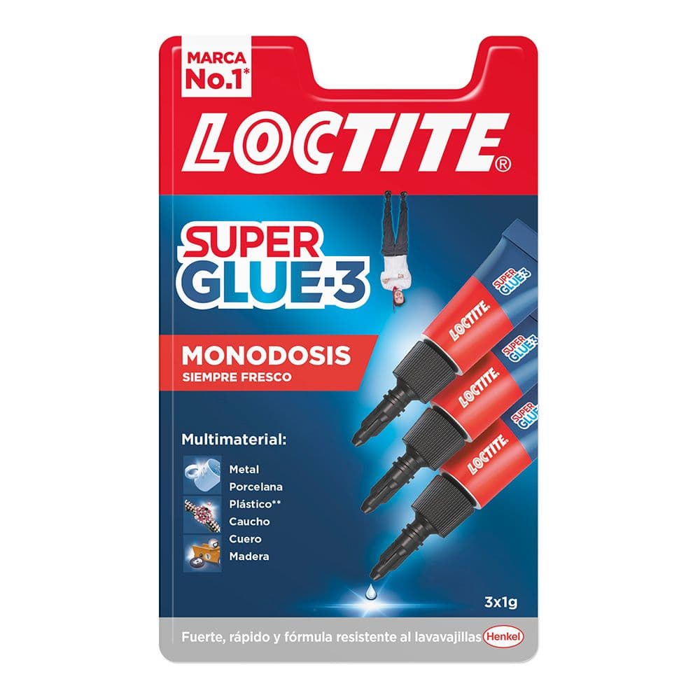 SUPER GLUE MINI TRIO 3 x 1 g