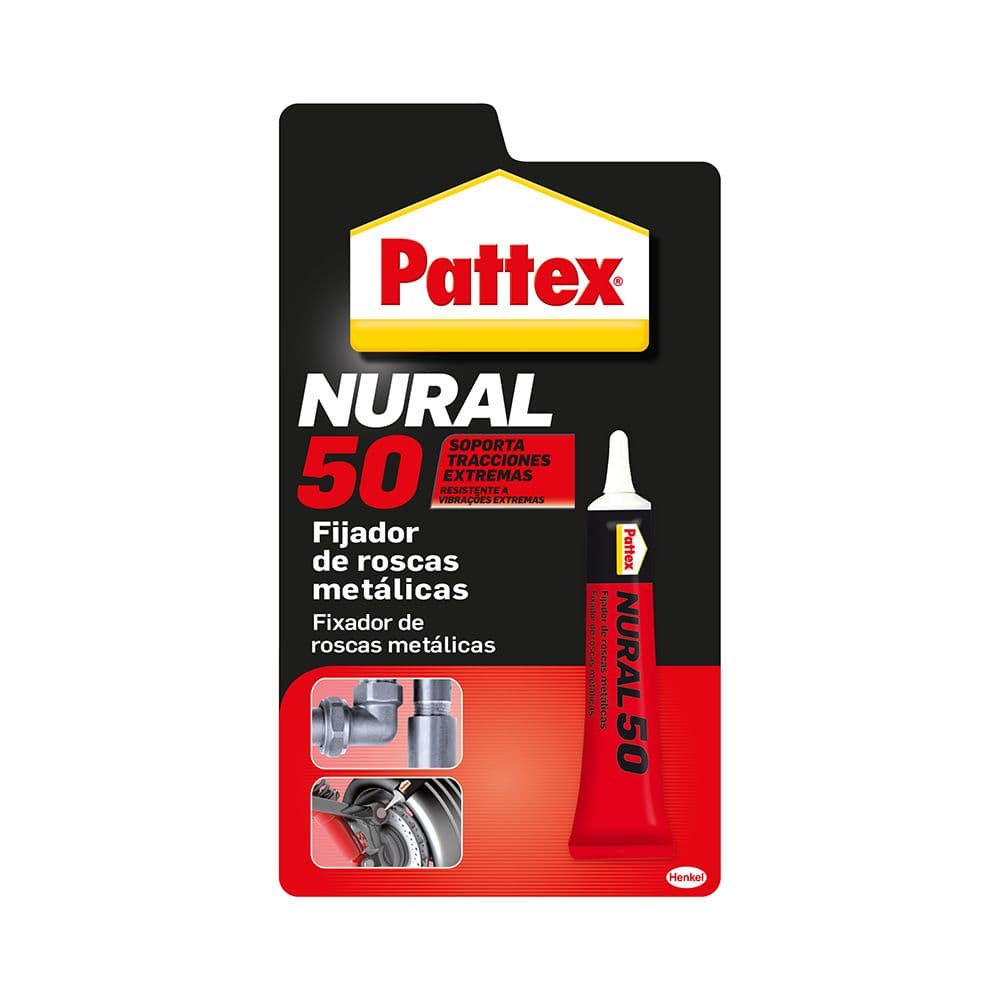 FIJADOR DE ROSCAS METÁLICAS NURAL50 10 ml