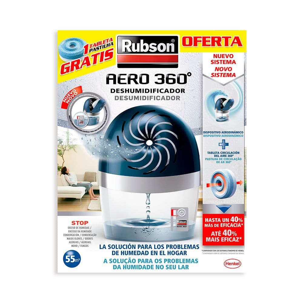 DESHUMIDIFICADOR AERO 360 APARATO 450 g