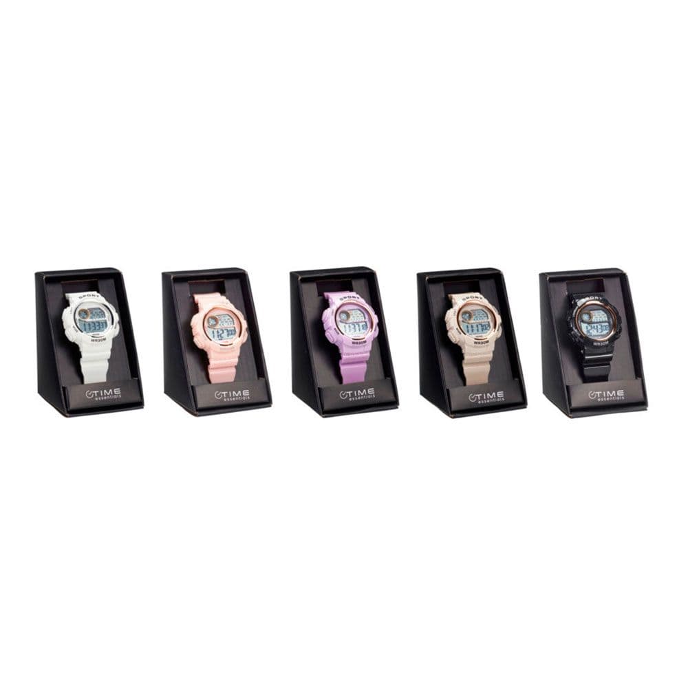 RELOJ FENIÑO DE PULSERA DEPORTIVO DIGITAL 5 COLORES SURTIDOS