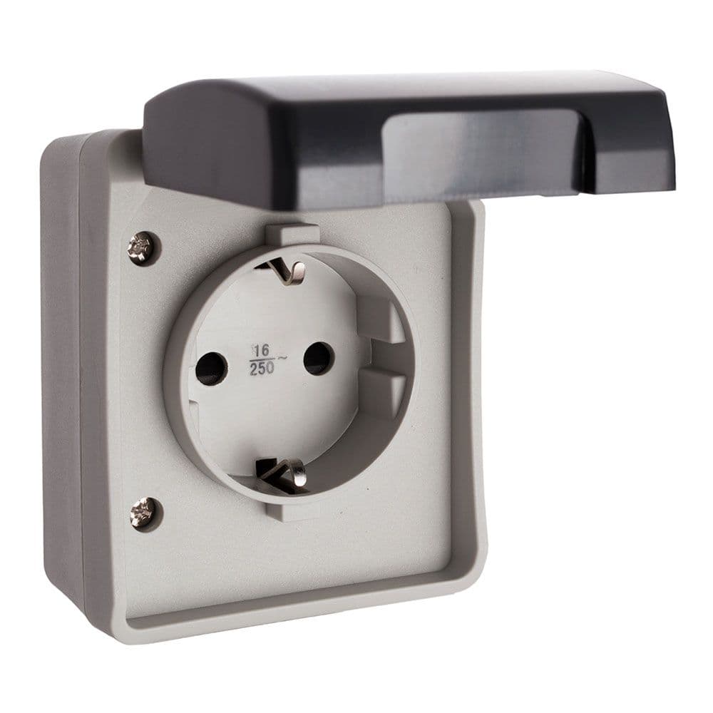 BASE T/TL ESTANCA EDM IP44 16 A 250 V